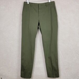 Polo Ralph Lauren NEW Chinos Mens 34X33 Olive Green Slim Straight Stretch Pants